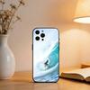 S-Surf Beach Rips C-Curls  Phone Case For iPhone 17,16,15,14,13,12,11 Plus,Pro Max,XS,Soft Silicone Black Cover