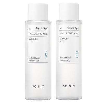SCINIC Hyaluronic Acid Ampoule Skin 150ml 2 Pcs