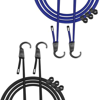Strong Elastic Strap Adjustable Tension Belt Car Clothesline Hook Cargo Luggage Lashing Buckle Rope for Outdoor Travelling