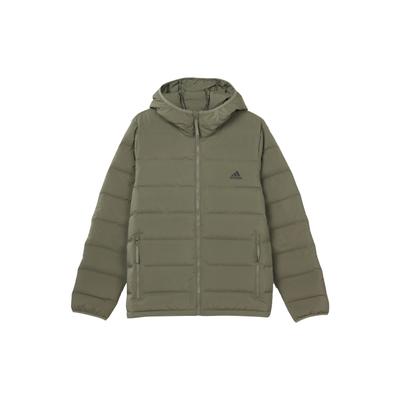 Outdoor Slim Fit Hooded Down Jacket Winter Men Outerwear Dark-Brown BQ2004