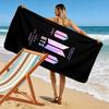 Harmony Diversity: BTS's Global Impact Beach Towel Beach Towel for Vacation Photos Beach Absorbent Bath Towel Seaside Swim Travel and Vacation Towels