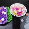 Creative Silicone Honeycomb Ice Cube Tray - DIY Quick Freezer Mold for Home