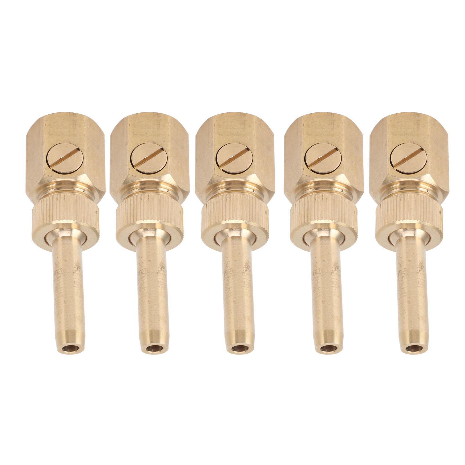 

5 ШТ. Насадка для фонтана, распылитель воды для фонтана, головка дождевателя, латунная насадка для бассейна, насадка-джет для палубы, прямая струя G1/2 дюйма