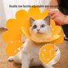 Elizabethan Cat & Dog Anti-Lick Collar for Flea Removal - British Shorthair Kitten Neck Ring & Headgear Pet Supplies