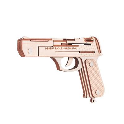 Woodpble Quebra-cabeça tridimensional G001 Puzzle Gun Coreia 3D Puzzle