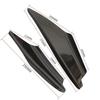4Pcs Universal Carbon Fiber Auto Front Bumper Body Lip Canards Splitter Trim Kits Car Front Bumpers Spoilers Scratch Strip