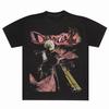 Devil May Cry 2 Dante Camiseta Retro de Ação para Homens Mulheres Camiseta Gráfica Vintage Hack and Slash Streetwear