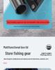2026 Multi-functional Fishing Box with Four-legged Liftable Table and Seat