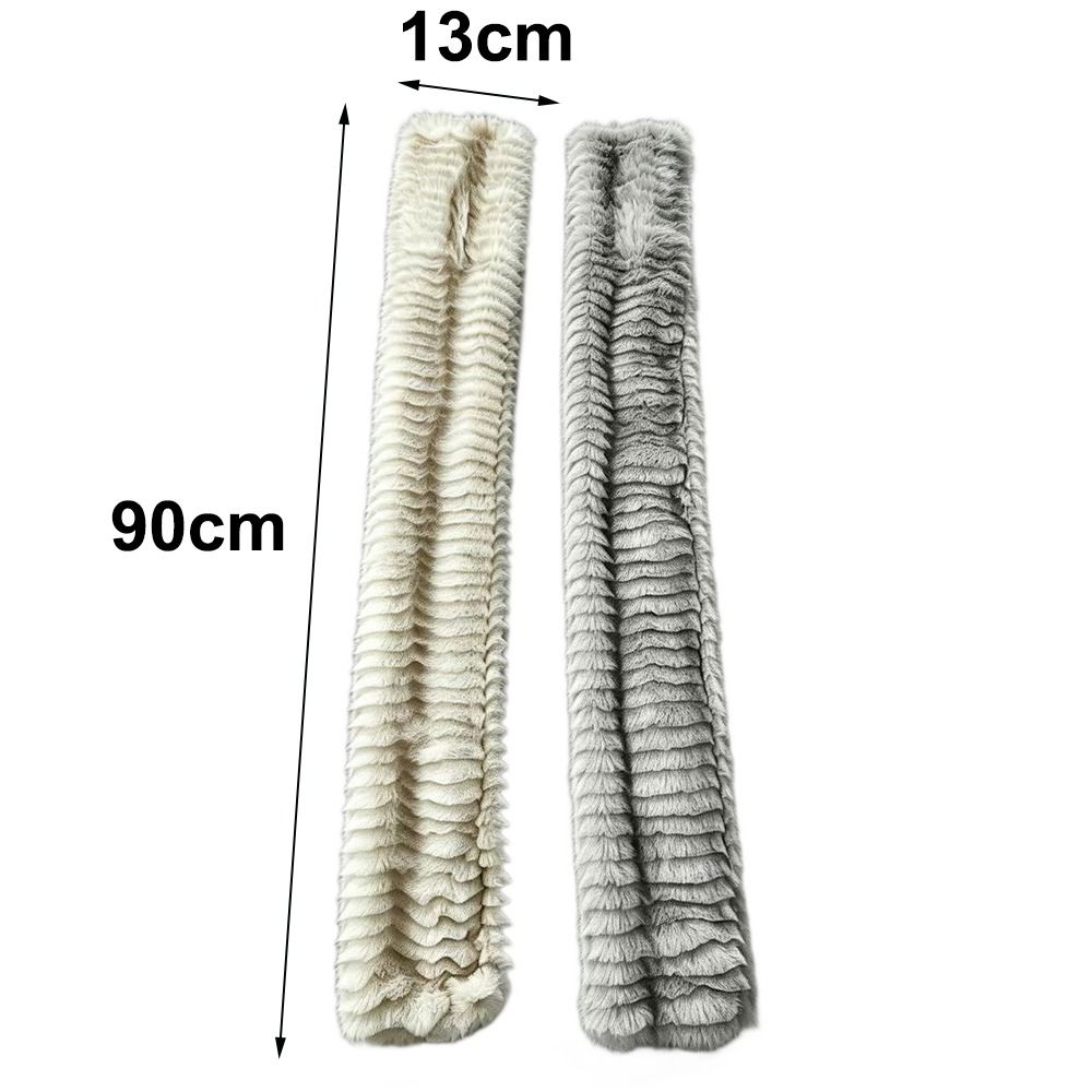 Soft Plush Faux Fur Scarf Thickened Faux Fur Collar Gifts Fur Neck Wrap Women's