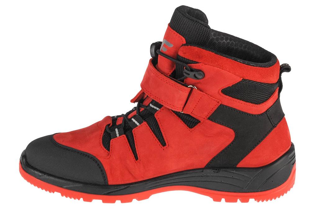 4F Junior Trek, for Boy Red Trekking Shoes