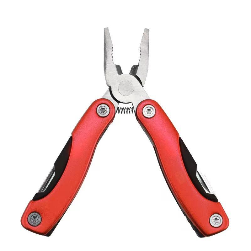 Camping Gear Outdoor Survival Stainless Steel 9 In 1 Portable Multi Tool Plier Camping Accessories Portable
