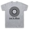 Lost In Music Vinyl Record Groove Maze Vinyl Lover Mens And Womens T-Shirt