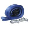 Car Tow Strap Racing Auto Winch Rope Nylon 5m 8Tons Recovery Towing Cable Strap Belt Heavy Duty Off Road Accessories Metal Hooks