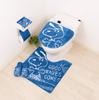 Senko Snoopy Surf Up Toilet Lid Cover for 67245 Cleaning, Navy,