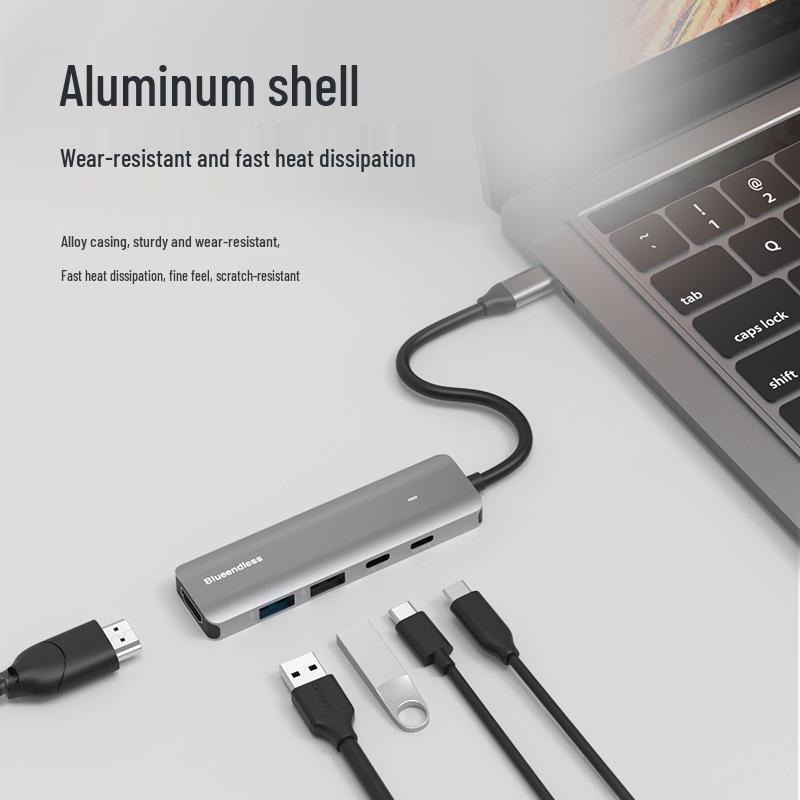 Type-C Laptop Dock: 4K 60Hz, USB 3.0, Steam Deck Converter, High-Speed Transmission
