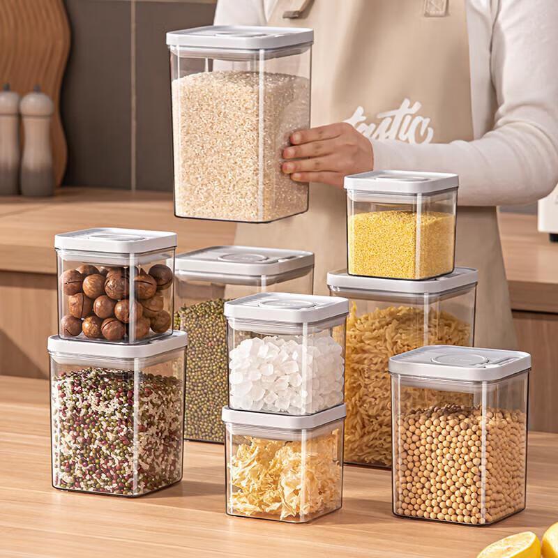 Pojemnik do przechowywania żywności JingJingRS z uszczelnieniem dociskanym, Timer