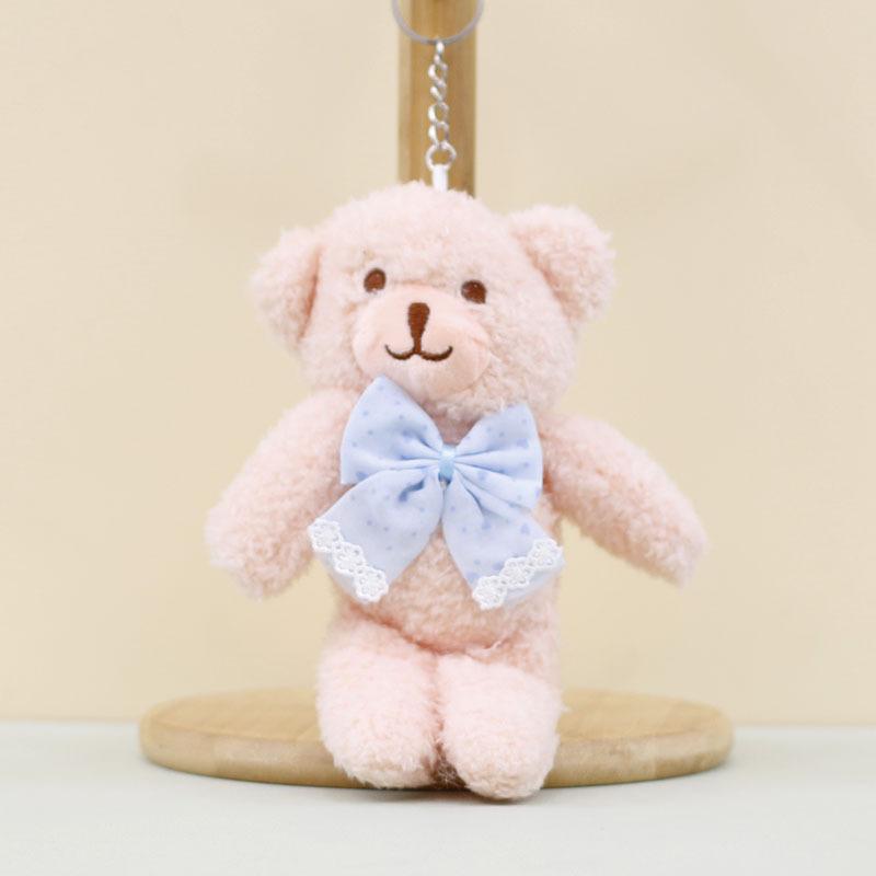 Bear Plush Lovely Toy Keychain Adorable Cartoon Bag Charm Doll Soft