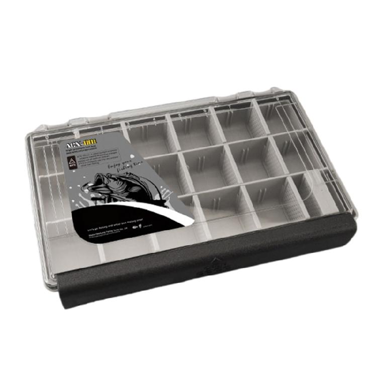 

Органайзеры для приманок Коробка с прозрачной крышкой Разделитель для воблеров и блесен Органайзеры для рыболовных снастей со съемными перегородками Ящик для хранения small чёрный