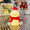 Christmas Snowman Night Light Winter Xmas Decor Housewarming Gift Snowman Night Light for Home Party Desktop Bedroom Living Room