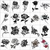 5/10/20/30/50 Pcs Waterproof Temporary Tattoo Stickers Flower Tattoo Stickers  Gifts