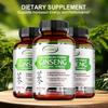 Capsule Organice de Ginseng, Potență 6000mg, cu Extract de Ginkgo Biloba, Formulă cu Potență Ridicată