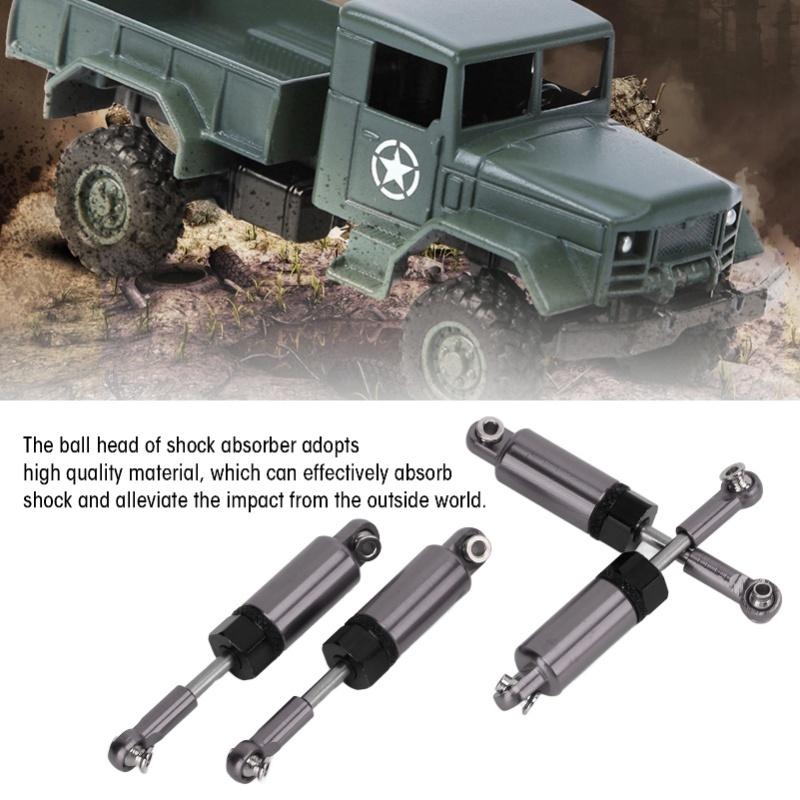 4pcs/set Metal Adjustable Shock Absorber for MN 1/16 Remote Control Car Model Upgrade