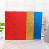 Zertifikatehalter Mappe A4 Urkundenmappe Zertifikatetasche Leder Wasserdicht Staubdicht Quadratisch Schutzfolie Geprägt Set aus 2 Abschlussurkunden