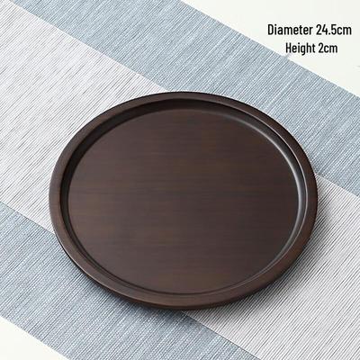 Walnut Wood Serving Tray & Dessert Plate
