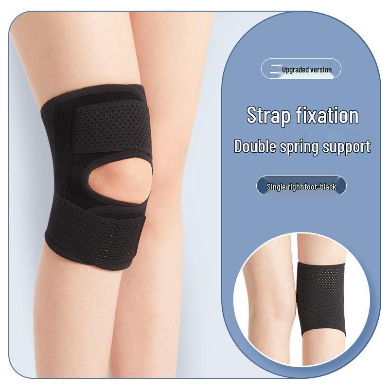 Adjustable Japanese Knee Pads for Cross-Border Sports: Meniscus Support, Patellar Strap, Ideal for Running and Basketball.