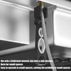 Under Sink Wrench Faucet Tool Portable Sink Wrench Adjustable Non-Slip Plumber Installation Disassembly Repair Tool For Bathroom