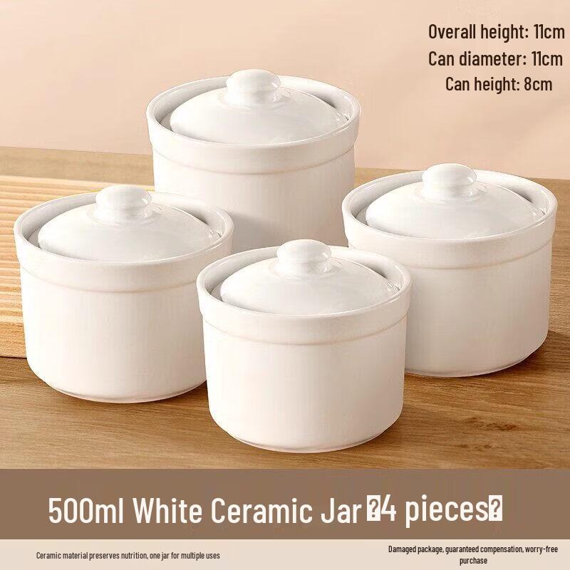 Ceramic Double Boiler Stew Pot