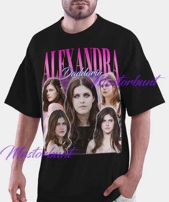 Vintage ALEXANDRA DADDARIO Shirt, alexandra daddario T-Shirt, alexandra daddario Fan-Shirts, alexandra daddario Retro 90er Comfort Colors Geschenk