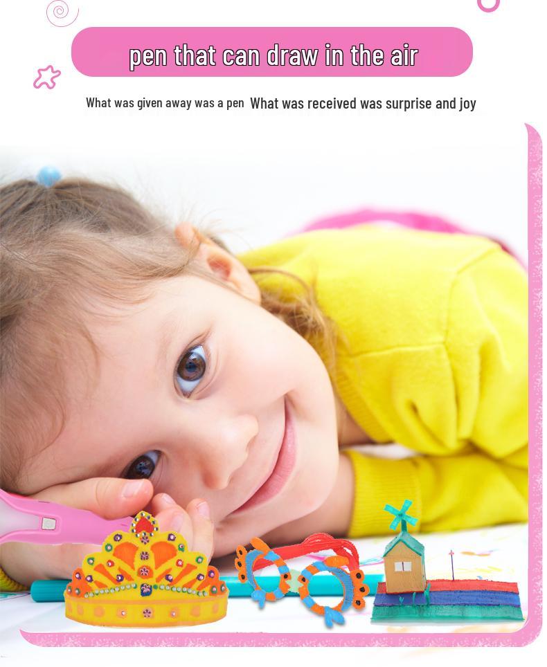 3D Magic Printing Pen for Kids - Original Graffiti Drawing Tool