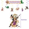 Axaxa Balloon Set Birthday Decorations Party Decorations Balloons HAPPY BIRTHDAY Anime Banner Garland Cake Topper Hanging Swirl Celebration