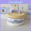 Cotton Woven Storage Basket With Colorful Dot Pattern For Dorm Room And Home Decor
