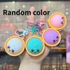2-24Pcs Colorful 1.81Inch Big Cute Bun Keychain Stress Relief Pendant Party Favor Gift Random Color For Holiday Daily Use