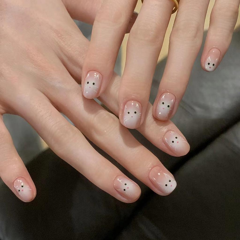 Pure Hand-wearing Armor Short Nails for Cute Cats Can Be Removable and Repetitive.