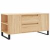 VidaXL Table basse chêne sonoma 102x44,5x50 cm bois d'ingénierie 831007