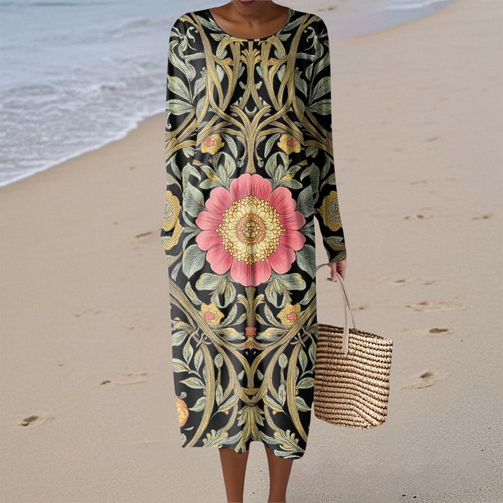 

Женское модное повседневное платье без рукавов с круглым вырезом, однотонное, элегантное, темпераментное L