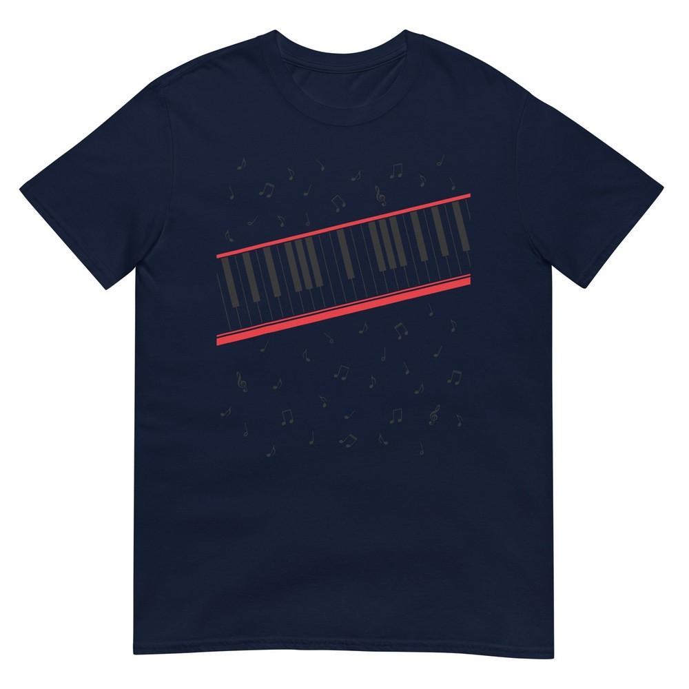 Retro 1980s Beat It Piano Beat Music Cosplay Keyboard Player Tshirt S