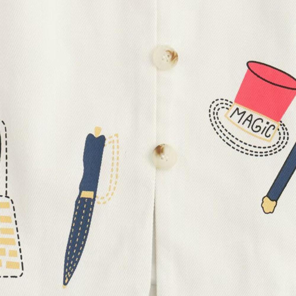 2024 våren vintage trykt kåpe for kvinner Uformelt stativ krage Single Breasted langermet jakke kvinnelig mote overfrakk