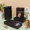 12pcs Kraft Paper Storage Gift Drawer Boxes Gift Packaging Case for Wedding Party Supplies Rectangle Black Finish Product: 18.2x12.7x4.2cm.