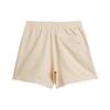 Adidas Originals Clover Outdoor Sports Casual Breathable Shorts Men Bottoms Beige HB8822