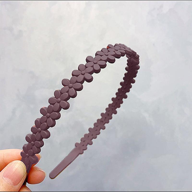 1 STÜCK Acryl Süße Blume Stirnband für Frauen Haarbänder Accessoires Niedliche Blumen Stirnbänder Haaraccessoires Mode KopfschmuckFDr12