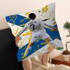 Football Star Number  Personalized Pillow Cover Kids Bedroom Wild Party Decor Pillowcase kid Birthday shower Gift