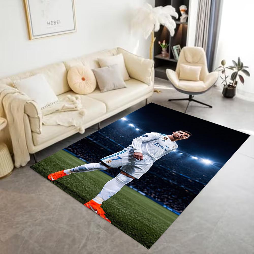 Ronaldo's Champions Moment Floor Mat Perfect for Decorate room Dining Room Bedrooms Game Room Antislip Carpet Office home decor Spiritual Gift