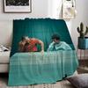 Adolescence Throw Lightweight 240g Flannel Blanket Soft Skin-friendly for Summer Cooling