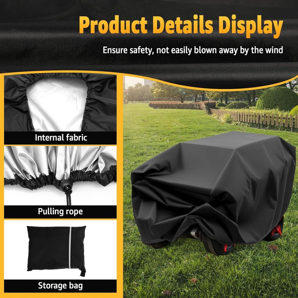 Kids Electric Car Cover Waterproof Oxford Cloth Tear Resistant Quad Bikes Cover Anti-UV Dustproof Kids Electric Ride-Ons Car Covers Outdoor
