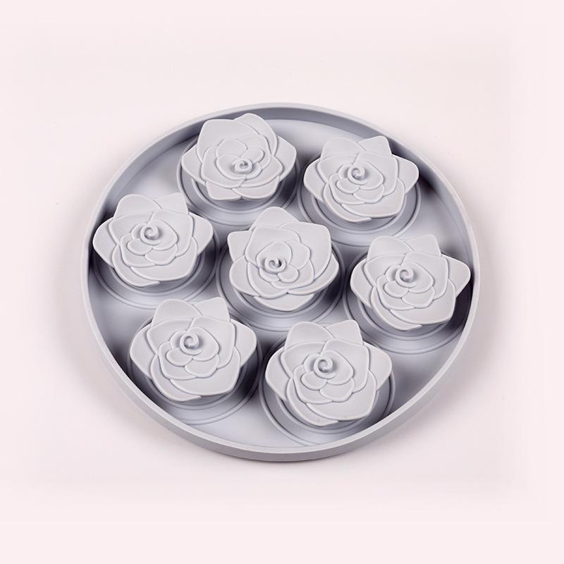 Tapete Redondo de Silicone para Alimentação Lenta de Animais de Estimação Tapete para Lamber para Cães Tapete Anti-Sufocamento para Alimentação Lenta de Gatos Tigela para Alimentação Lenta de Cães Suprimentos para Animais de Estimação