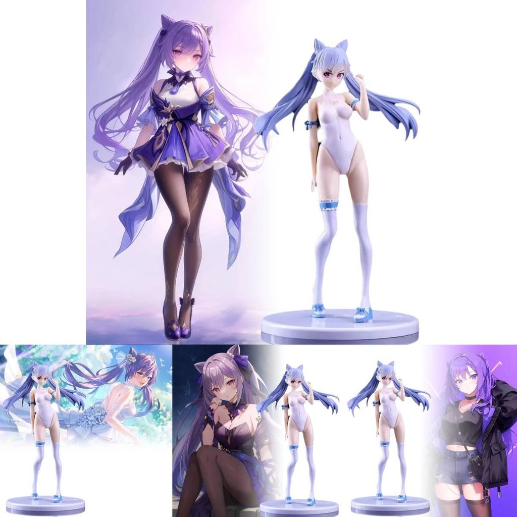 Genshin Impact Klee Pvc Figure Stunning Swimwear Design Beautiful Anime Model